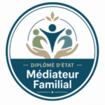 Diplôme d'État de médiateur familial obtenu par David Bidaud, enrichissant son accompagnement des relations et des familles.
