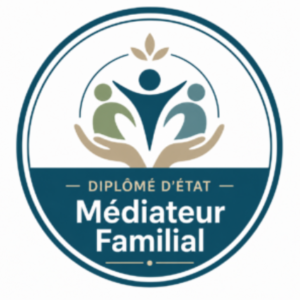Diplôme d'État de médiateur familial obtenu par David Bidaud, enrichissant son accompagnement des relations et des familles.